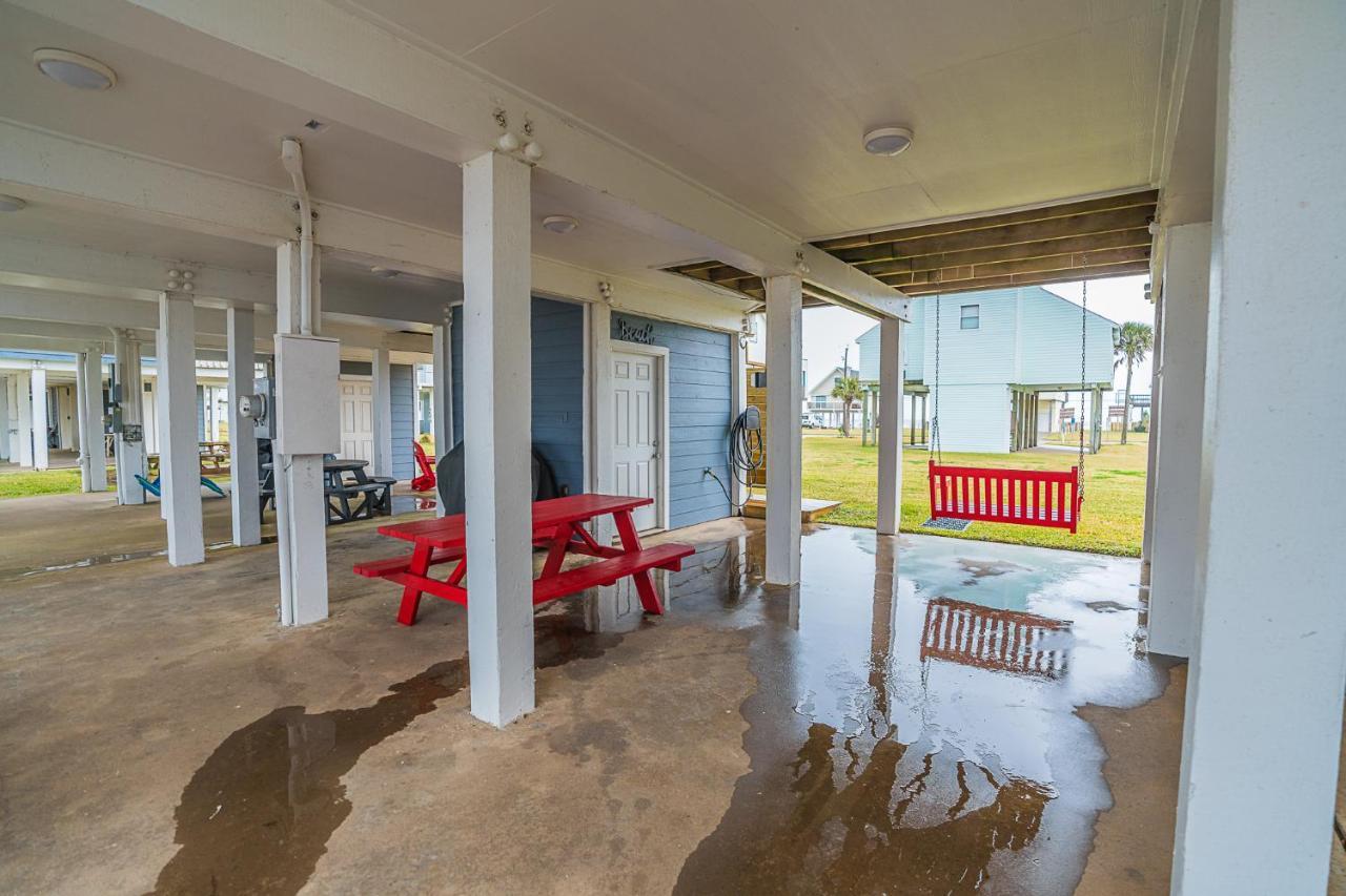 Hot Tub - Ocean Views - Steps To Private Beach - Quiet Location Galveston Exteriör bild